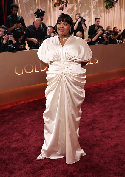 US actress Natasha Rothwell attends the 83rd annual Golden Globe Awards
