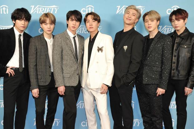 Korean pop band BTS appears at the 2019 Variety's Hitmakers Brunch in West Hollywood, Calif.