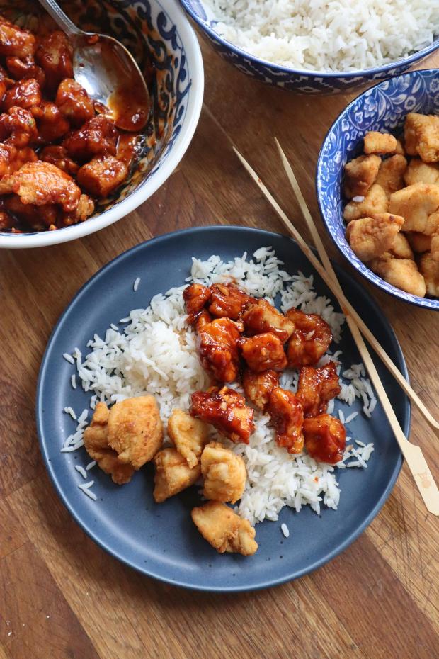 Korean chicken can be enjoyed naked, or dressed in a spicy-sweet sauce. (Gretchen McKay/Pittsburgh Post-Gazette/TNS)