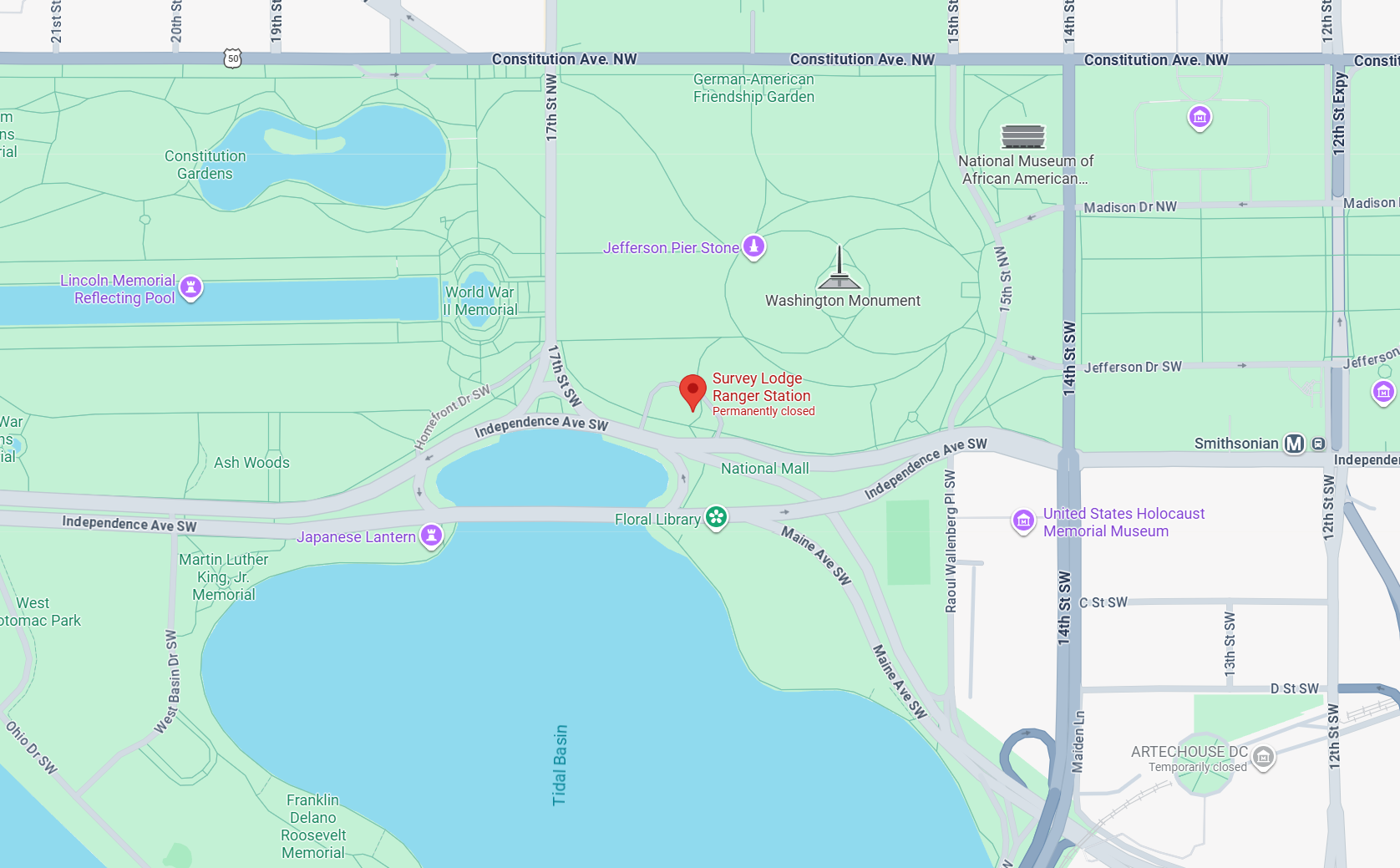 a google map screenshot