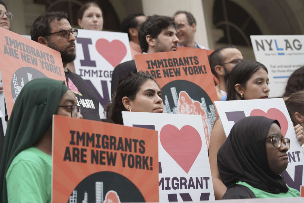 Immigrant legal services rally