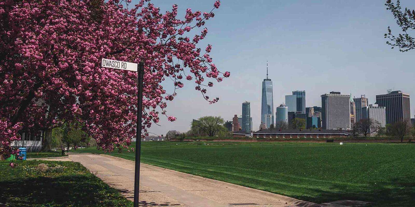 Governors Island during Spring