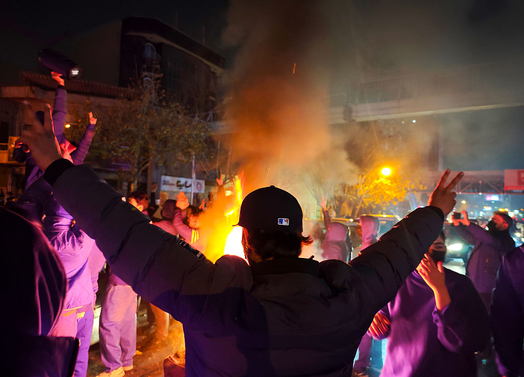 Unrest In Iran As Protesters Demonstrate Over Economic Crisis