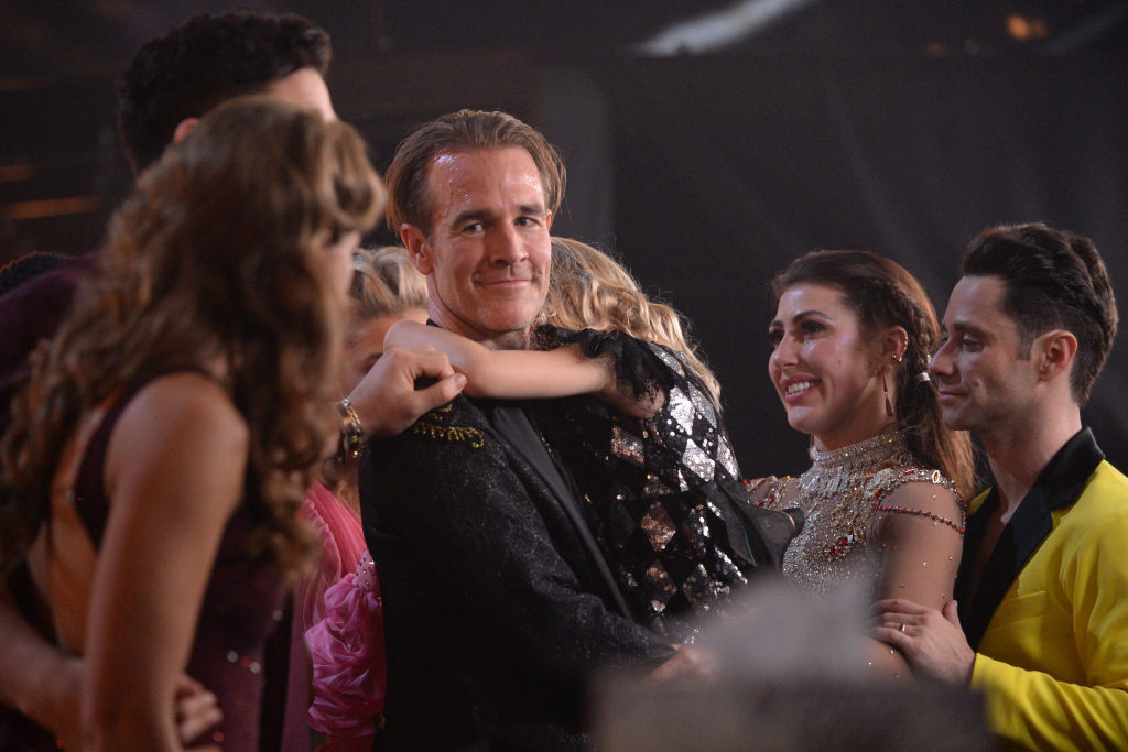 James Van Der Beek on <i>Dancing With the Stars</i> on ABC on Nov. 18, 2019.