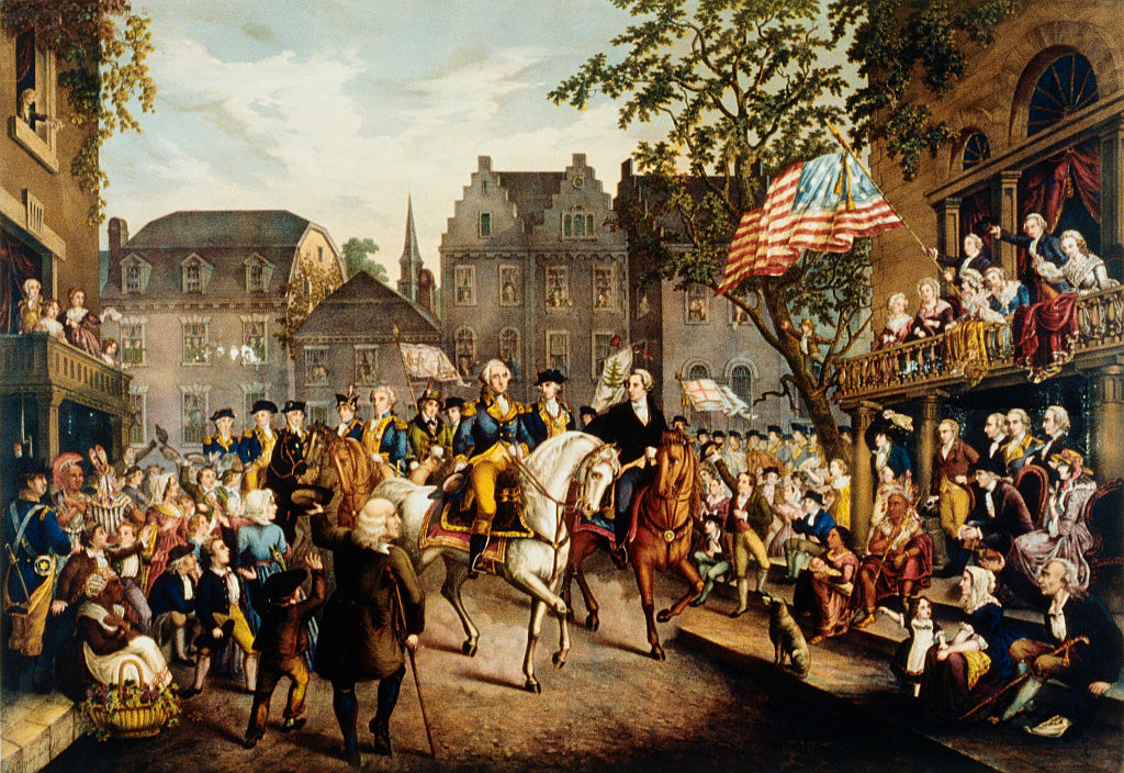 Washington's Triumphal Entry into New York, Nov. 25th, 1783 by C. Inger