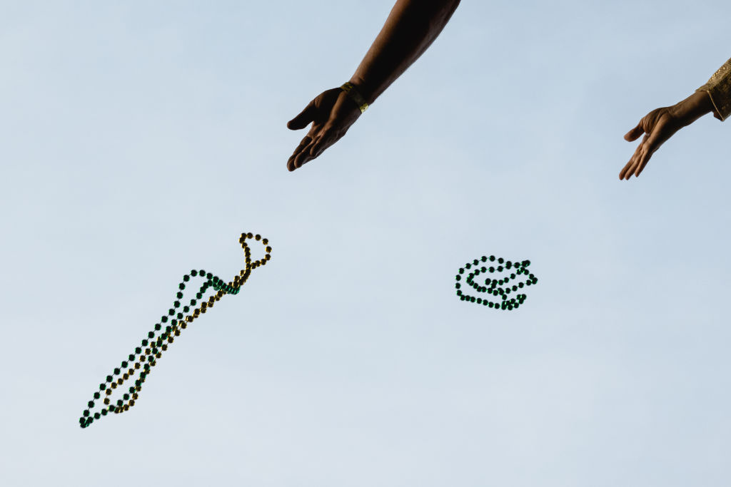 Revelers Turn Out For Annual New Orleans Mardi Gras Celebration
