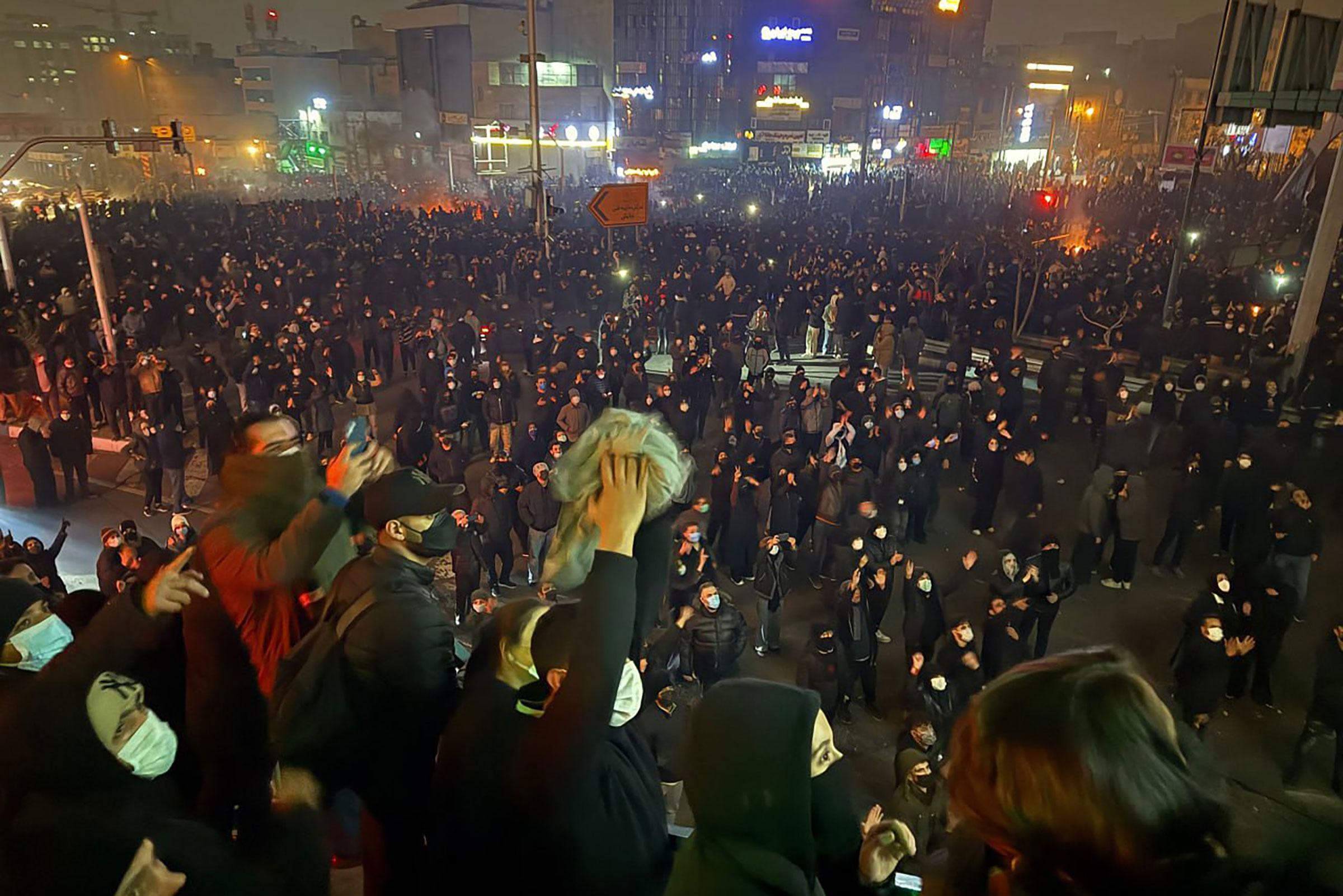 Protests Against The Regime In Iran