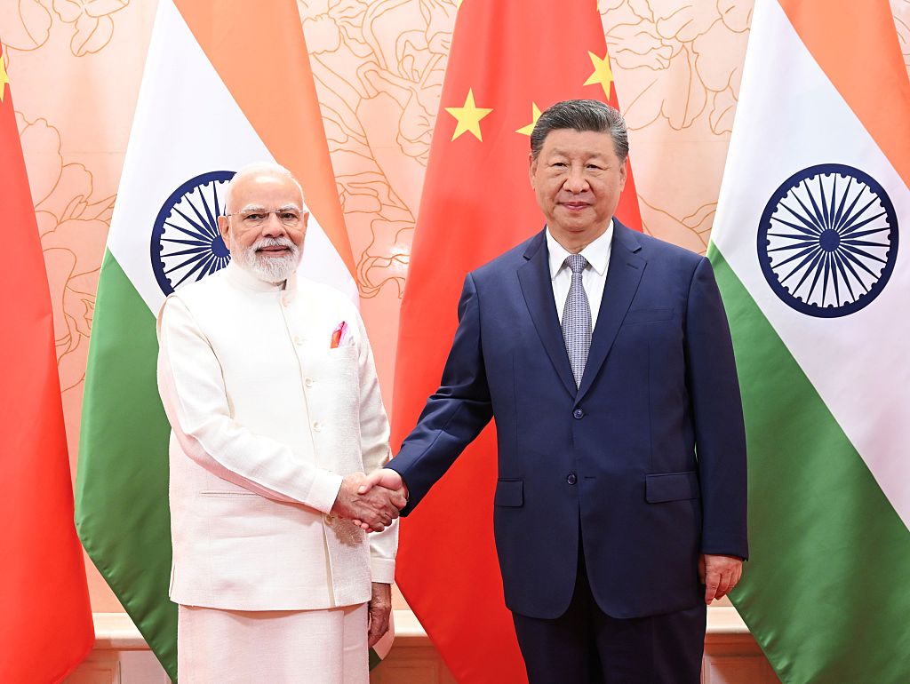 Xi Jinping and Narendra Modi