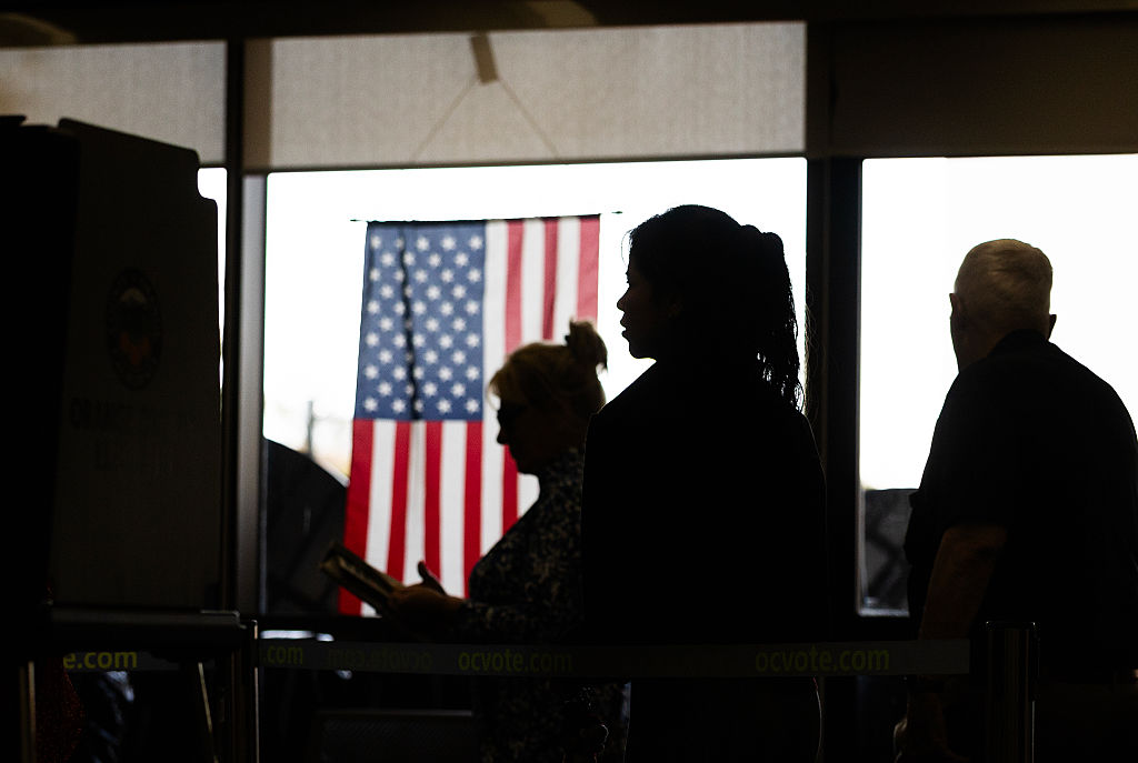 Voters votw in the California Statewide Special Election on Nov. 4, 2025.