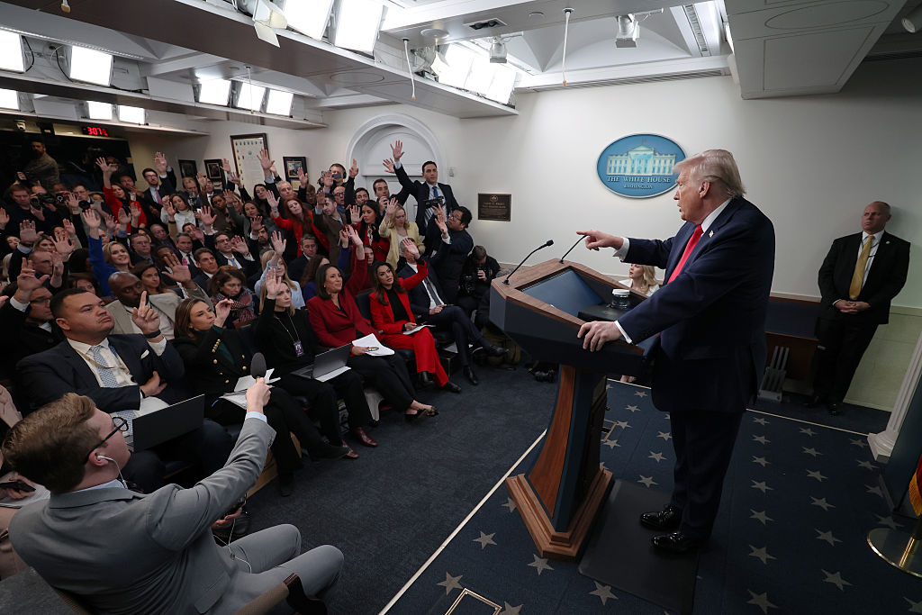 Press Secretary Karoline Leavitt Holds A Briefing At The White House