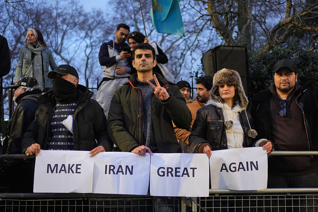 Iran protest - London