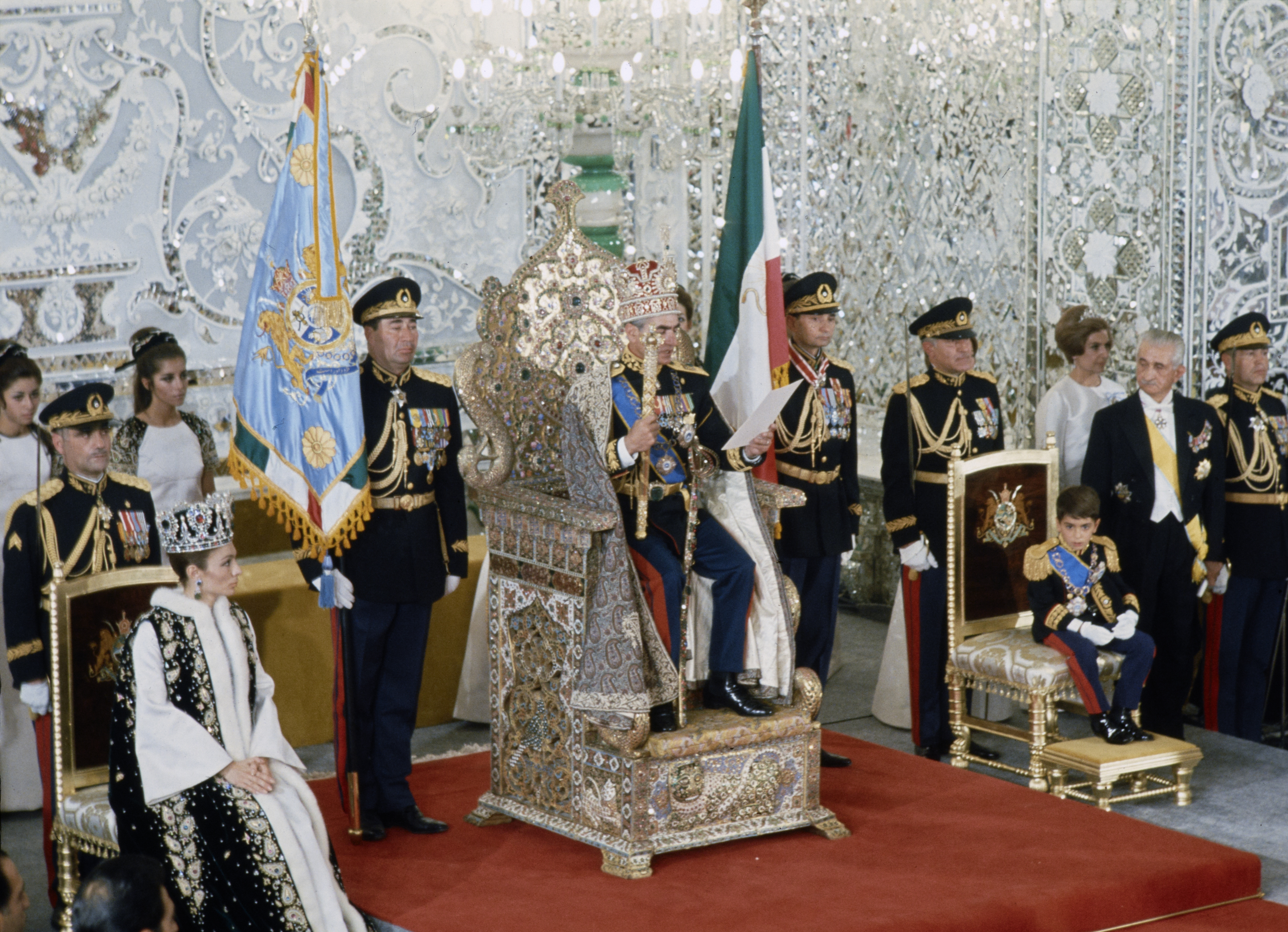 Coronation Of Shah Of Iran