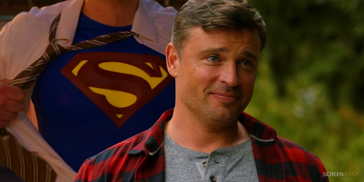 Tom Welling from Crisis on Infinite Earths and his final shot in the Smallville series finale