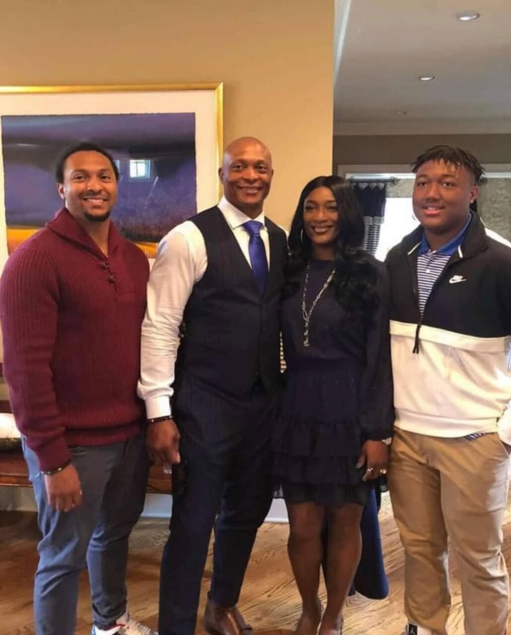 Eddie George Family