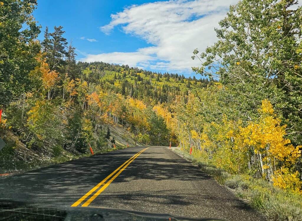 Wheeler Peak Scenic Drive lives up to its name - especially in the fall