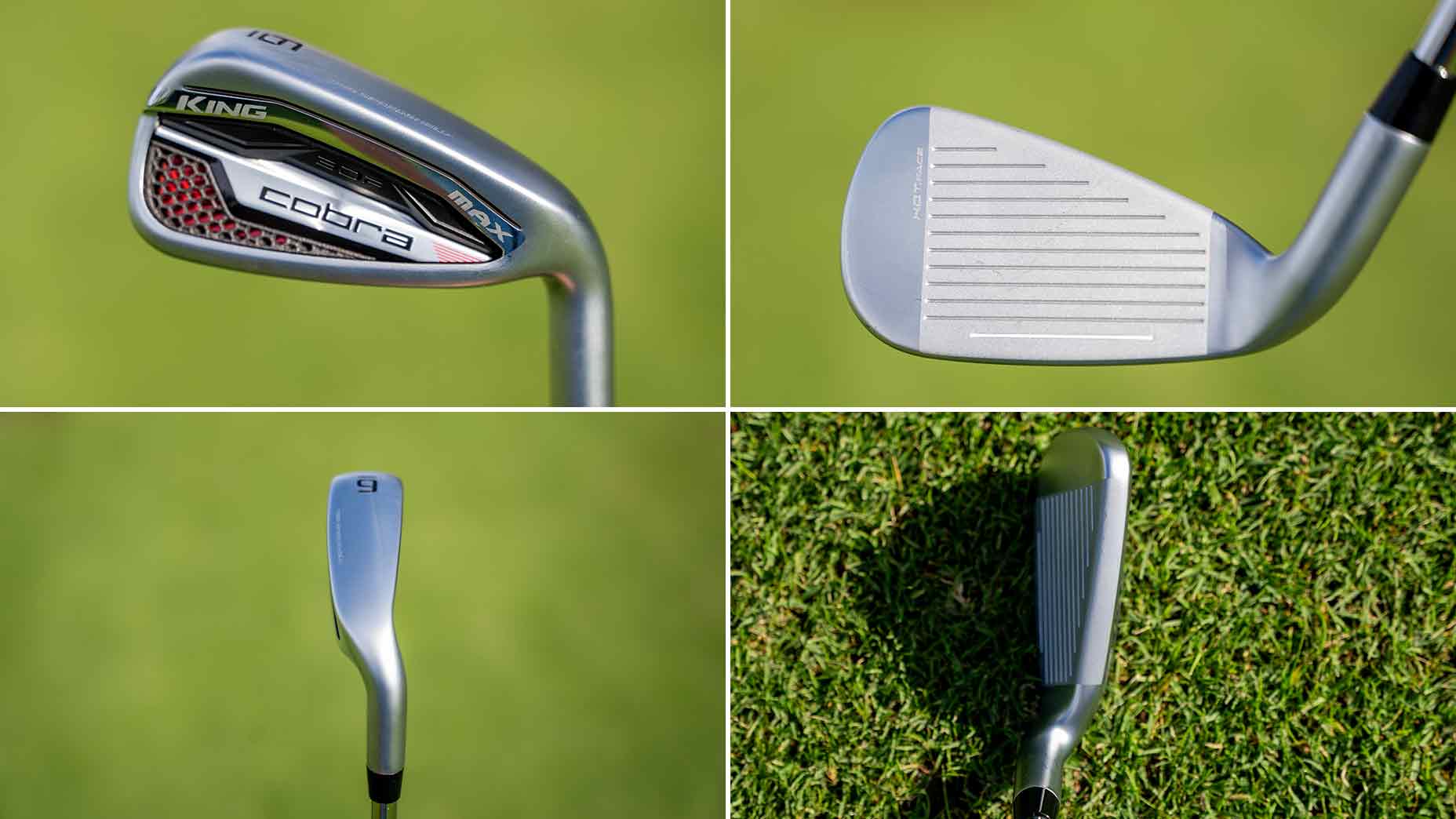 Cobra King Max irons.