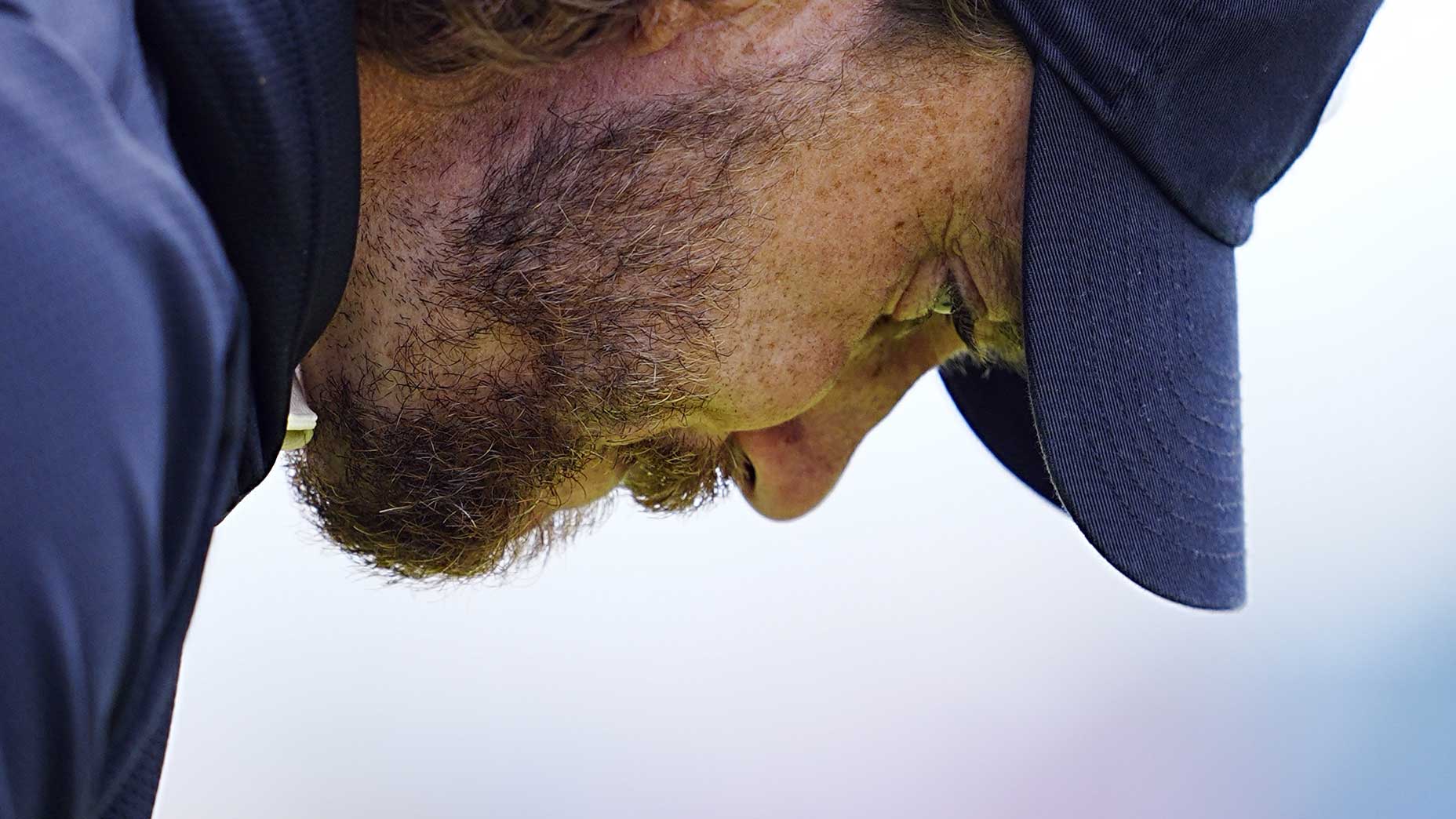 tommy fleetwood on thursday at the open championship
