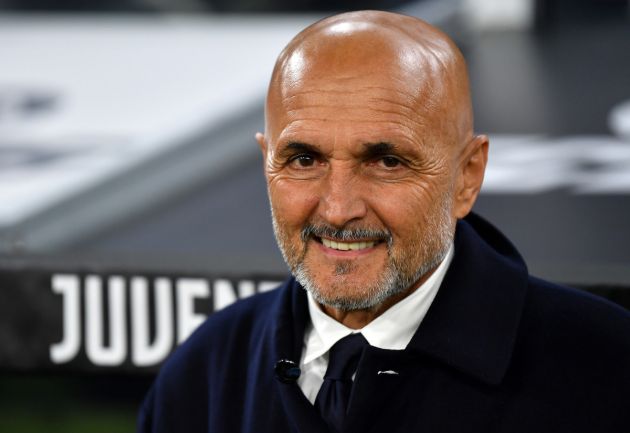 Luciano Spalletti smiling