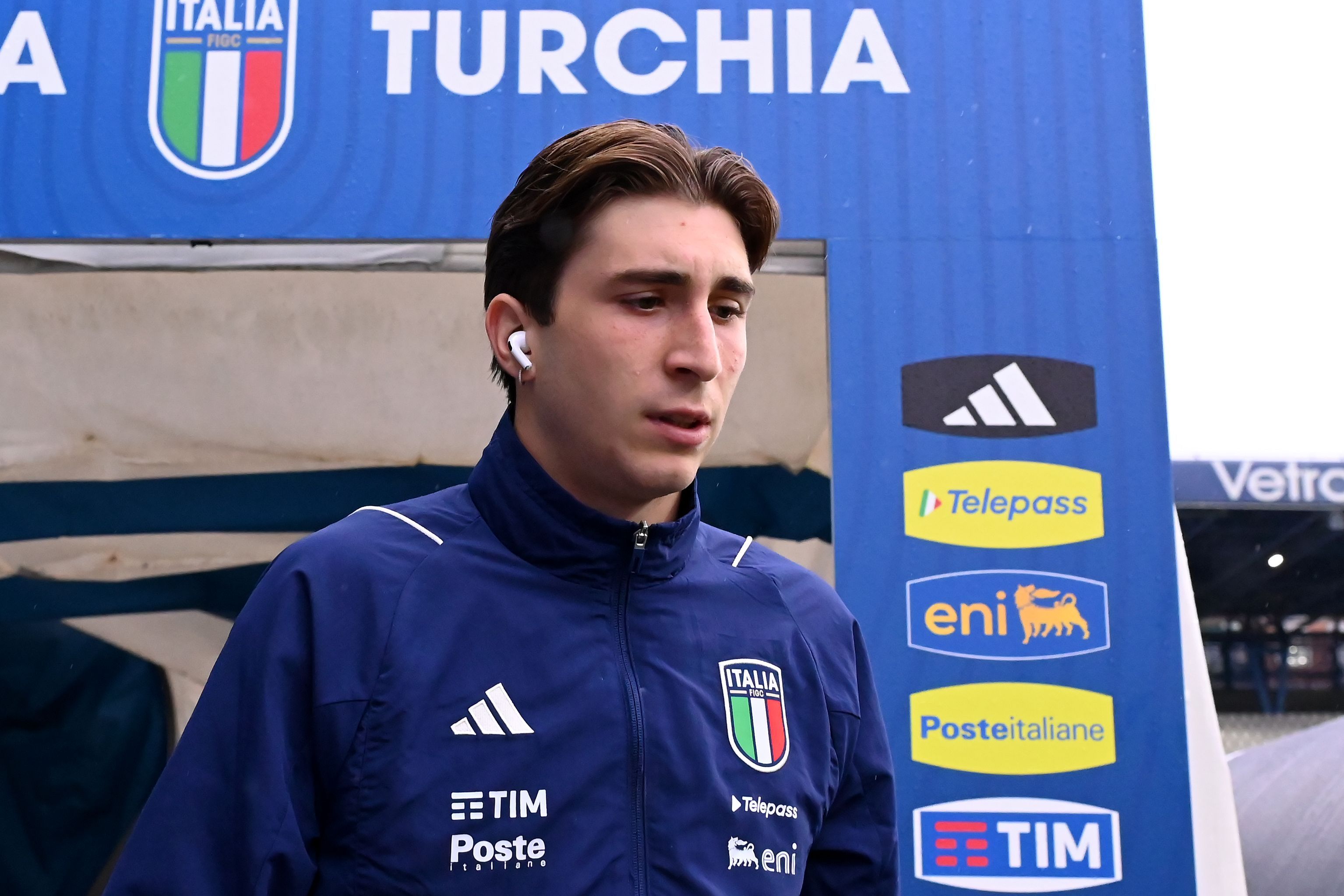 Fabio Miretti with Italy U21