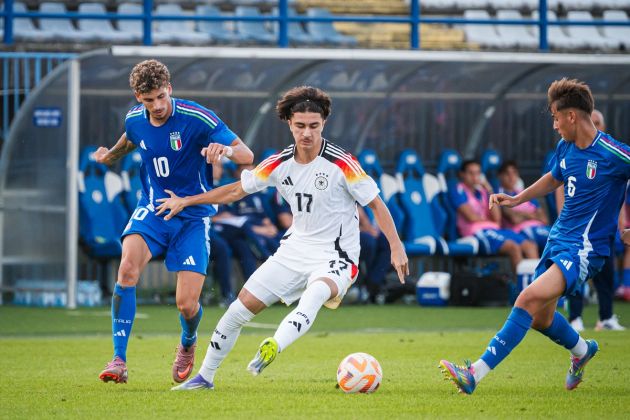 Adin Licina in action for Germany