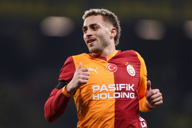 Baris Yilmaz in action for Galatasaray