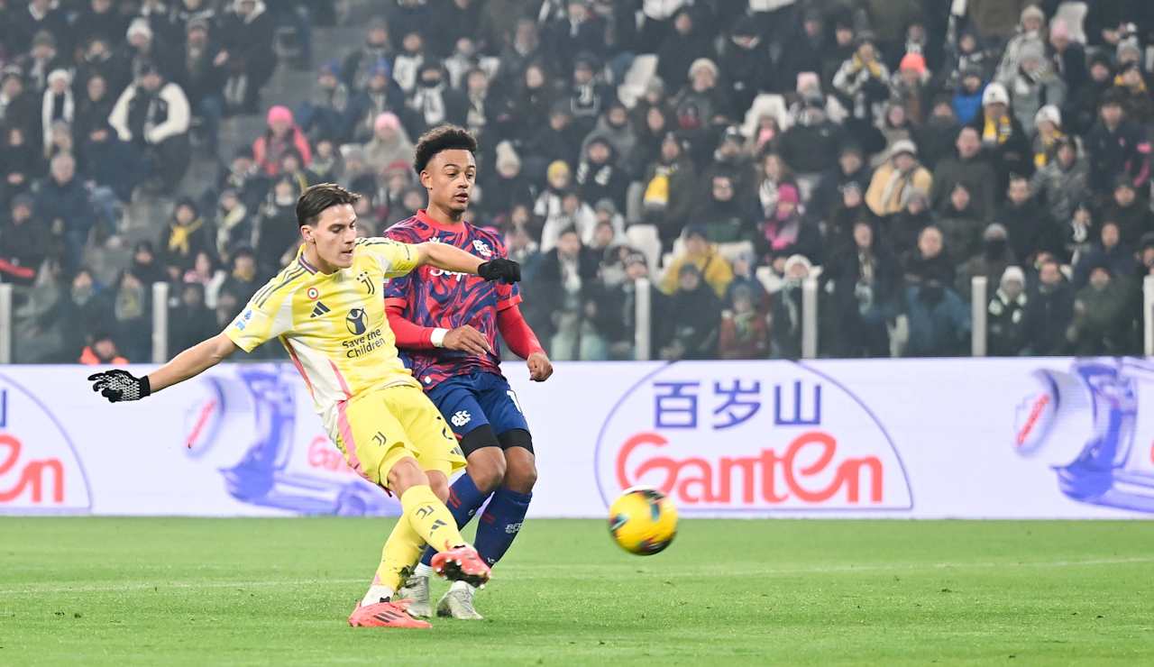 Nicolo Fagioli against Bologna