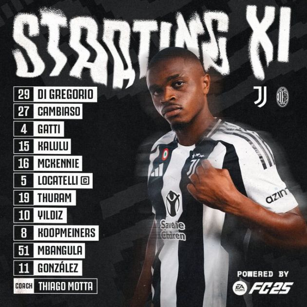 Juve team v AC Milan