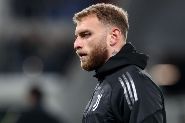 Michele Di Gregorio in action for Juventus