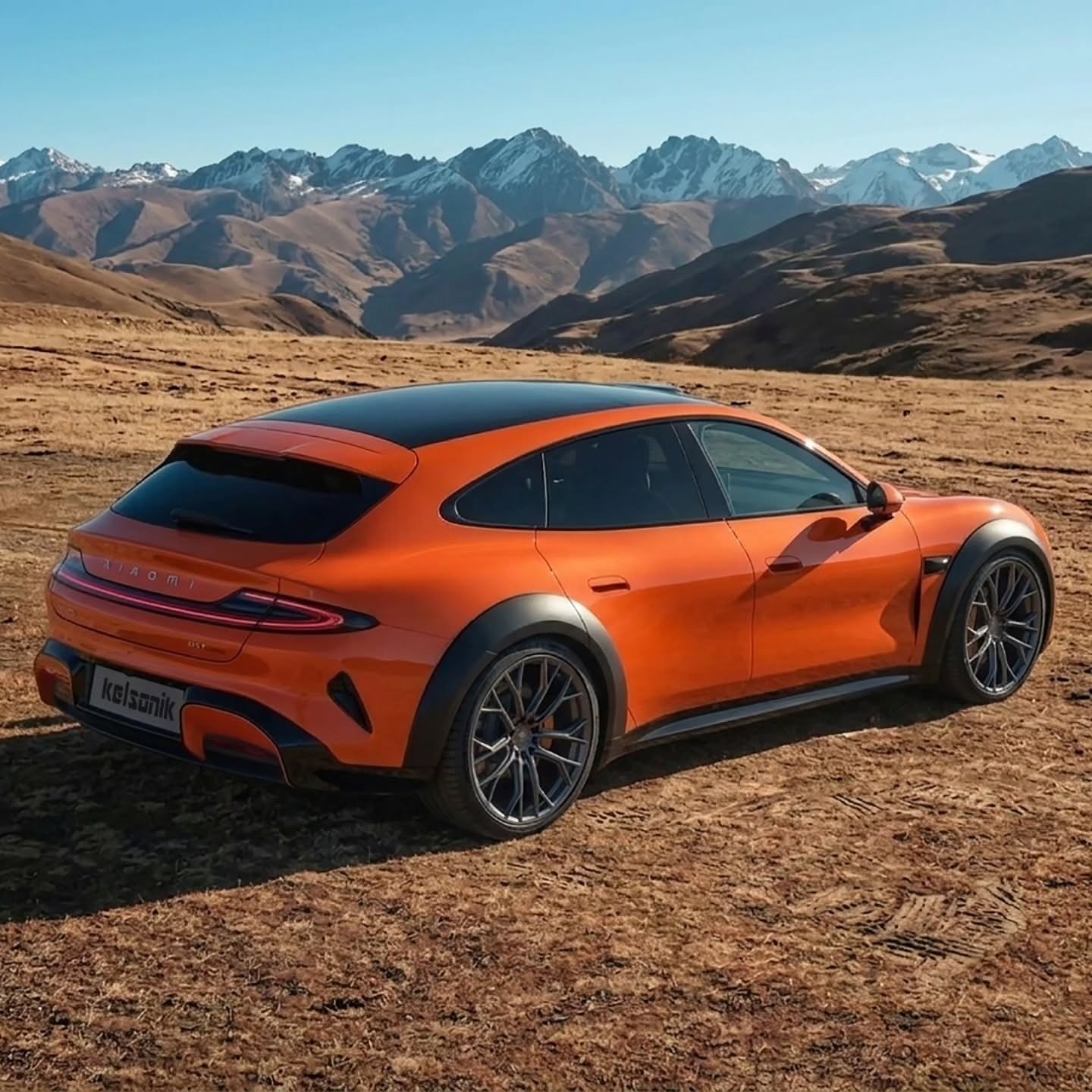 Xiaomi SU7 Cross Wagon Rendering (3)