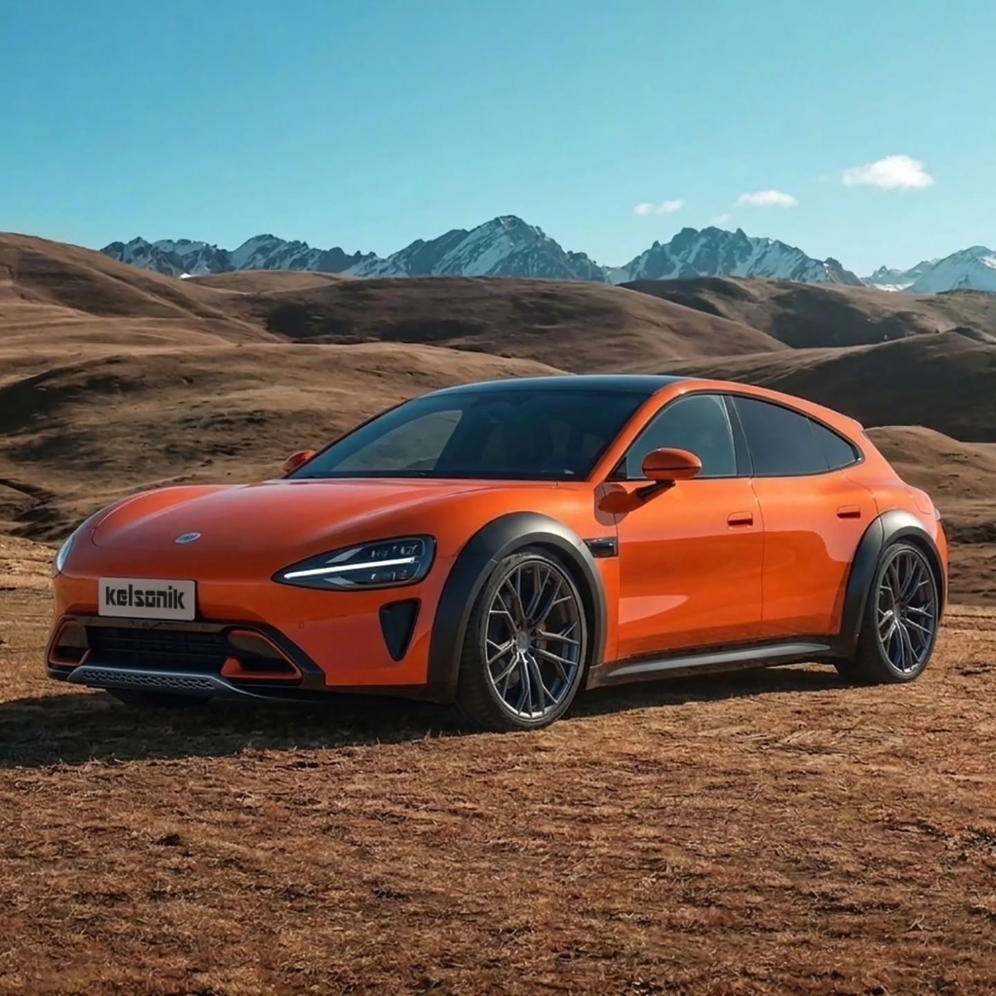 Xiaomi SU7 Cross Wagon Rendering (4)