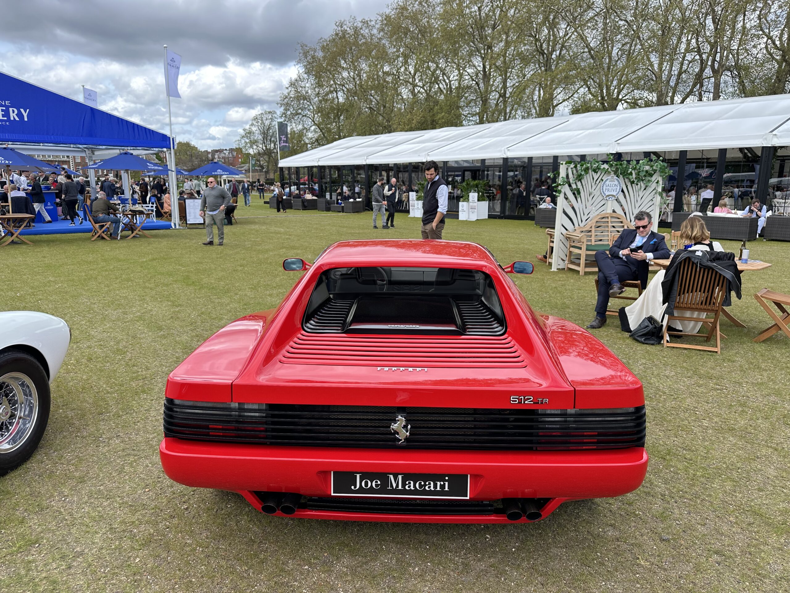 1992 Ferrari 512 TR for sale at Salon Privé London 2026 by Joe Macari