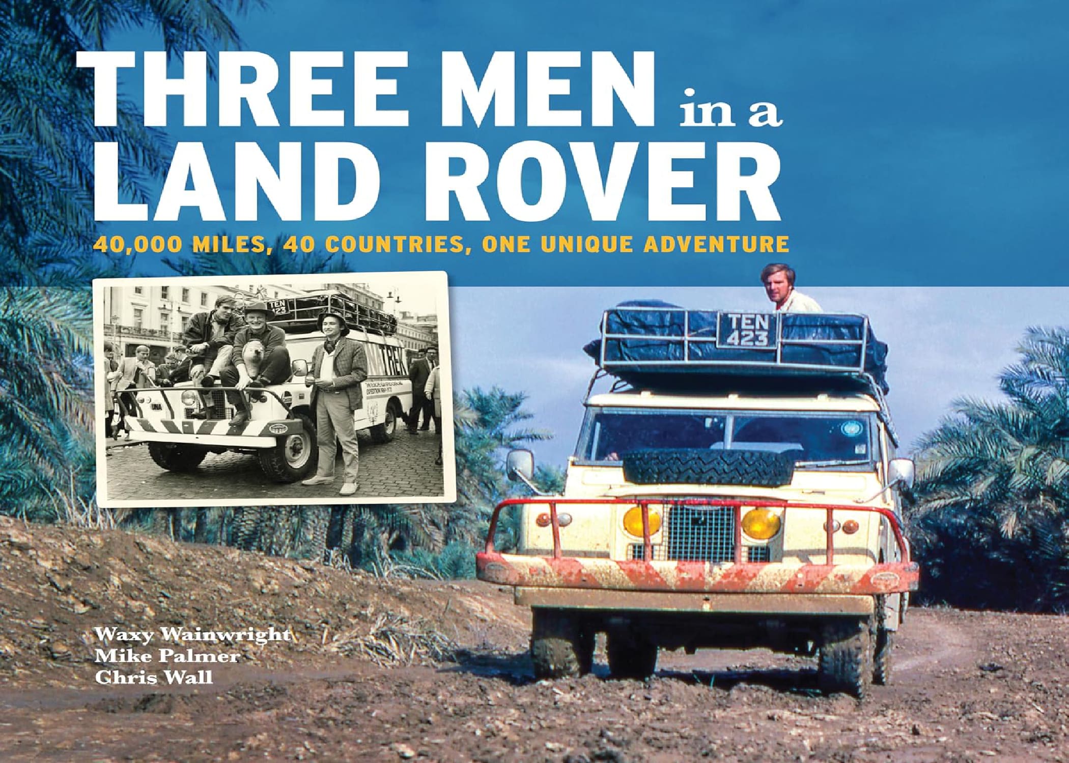 Book Three Men in a Land Rover