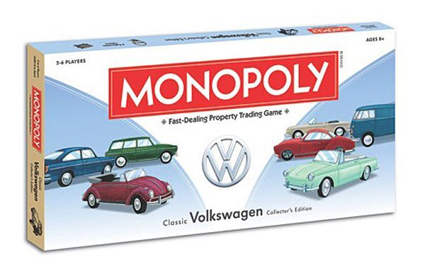 Classic VW Collector's Edition Monopoly - Car-Themed Monopoly Games. 