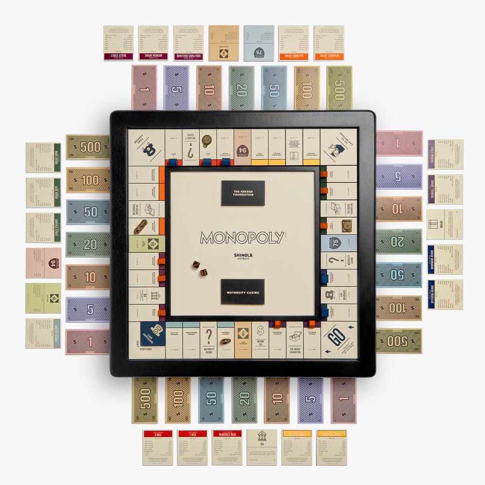 Shinola Detroit Edition Monopoly 1