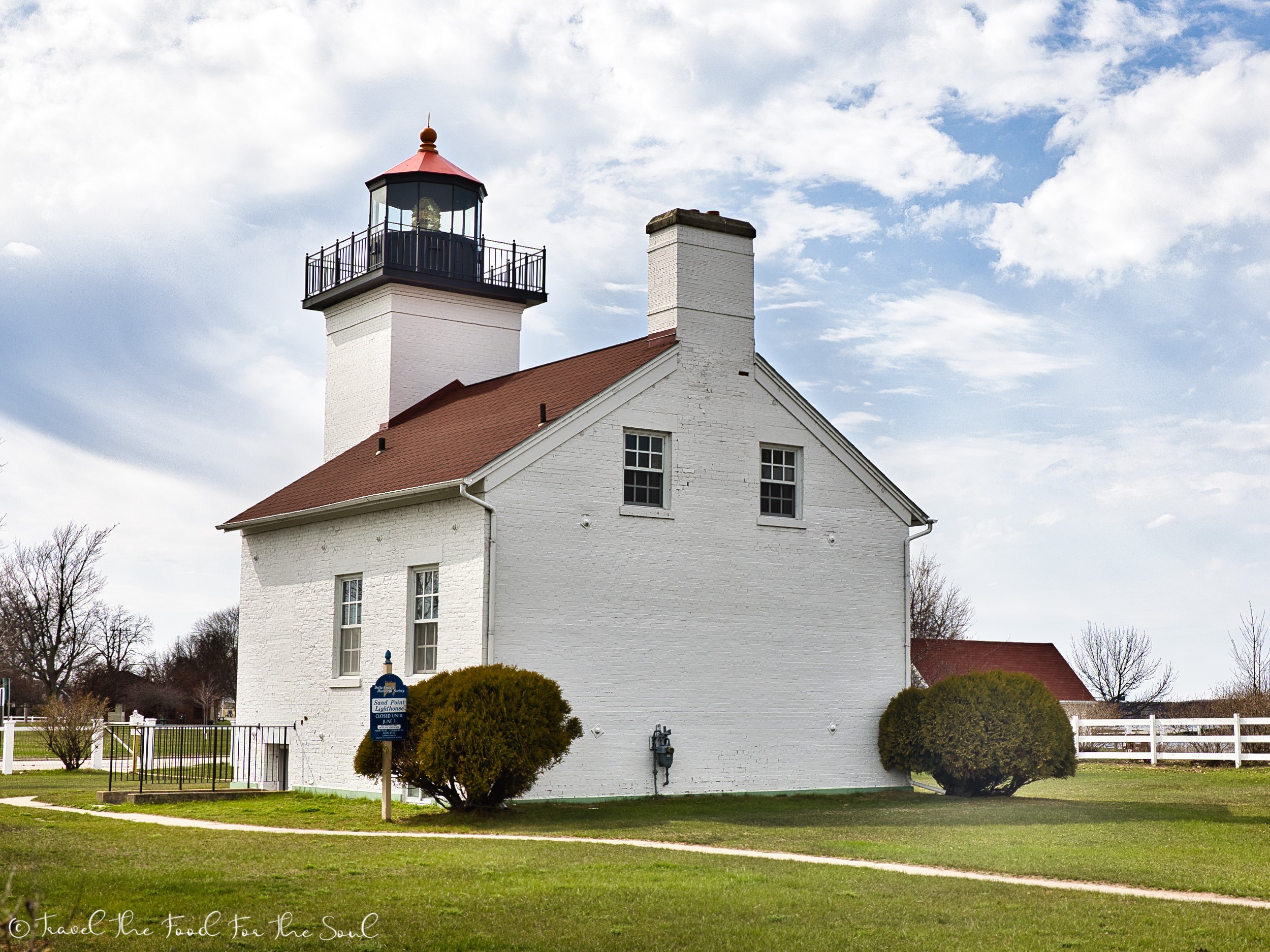 Sand Point Lighthouse Escanaba | Upper Michigan Lighthouses