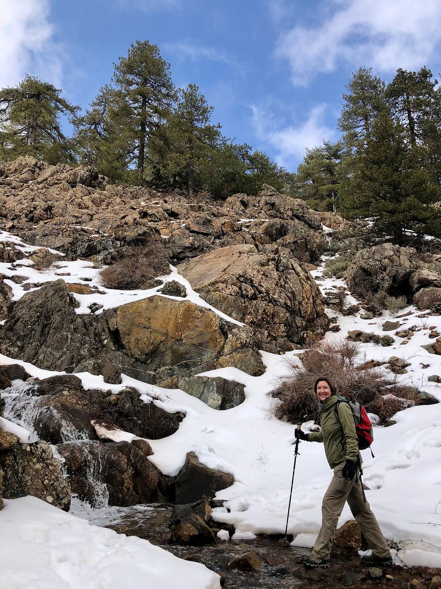 Troodos Mountains hiking in Cyprus, Atalante Trail