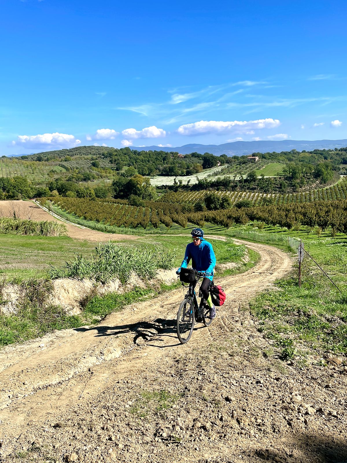 Cycling through Lazio Region