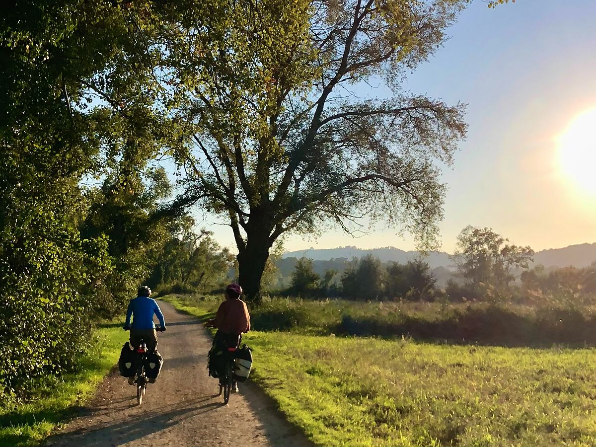 Tevere-Farfa Natural Reserve Cycling Trails, Lazio, Italy