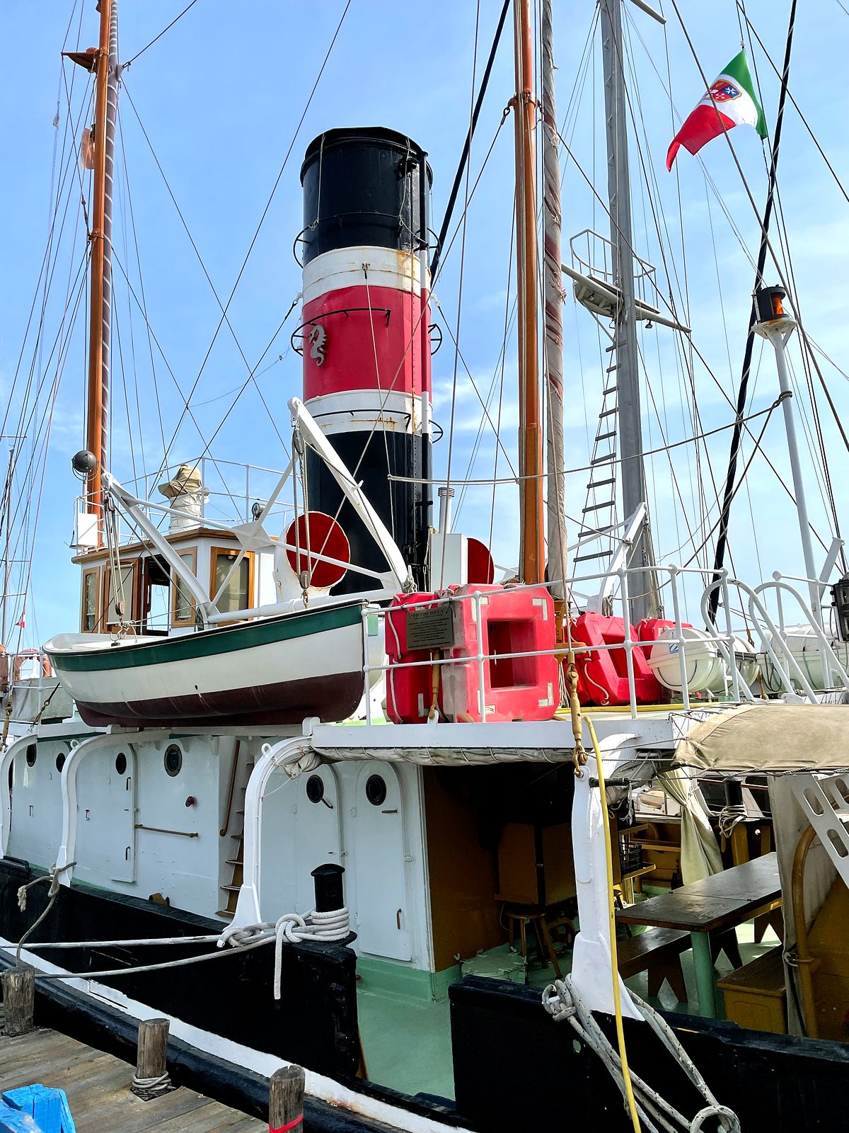 Pietro Micca Steam Tugboat - Lazio, Italy