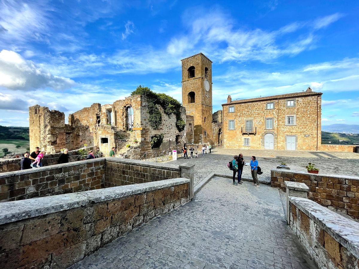 Celleno Hill Town in Lazio Region, Italy