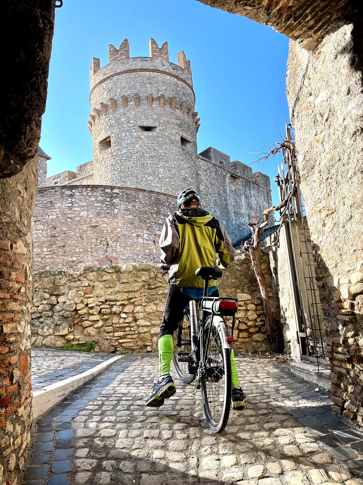 Nazzano Castle in Lazio Region, Italy