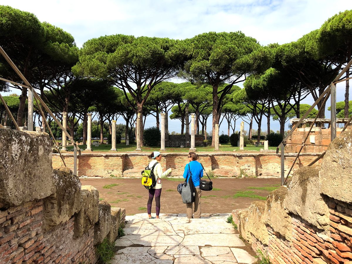 Ancient Roman Theatre of Ostia Antica, Lazio 